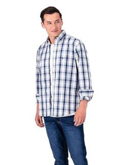 FYNCH-HATTON Hemd 13105010 - Kariertes Casual-Fit Hemd Pale Berry XXL von FYNCH-HATTON