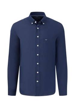 FYNCH-HATTON Herren Businesshemd Navy/Stone L von FYNCH-HATTON