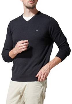 FYNCH-HATTON Herren Pullover, V-neck Pullover, Charcoal, 3XL EU von FYNCH-HATTON