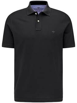 FYNCH-HATTON Klassisches Poloshirt aus Supima-Baumwolle, Black, XL von FYNCH-HATTON
