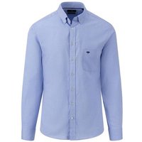 FYNCH-HATTON Langarmhemd Herren Hemd aus Baumwolle Langarm Regular Fit (1-tlg) von FYNCH-HATTON