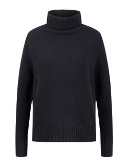 FYNCH-HATTON Strick-Pullover 23107162 - Weicher Woll-Pullover mit Rollkragen Black XXL von FYNCH-HATTON