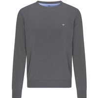 FYNCH-HATTON Strickpullover FYNCH-HATTON Langarmpullover (1-tlg) mit Logostickerei von FYNCH-HATTON