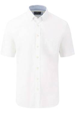 Fynch-Hatton Casual Fit Hemd Kurzarm weiss von FYNCH-HATTON