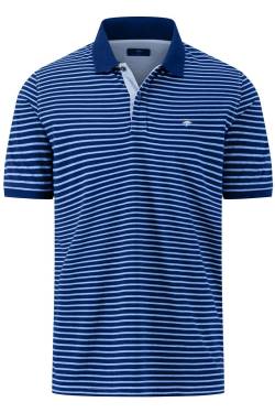 Fynch-Hatton Casual Fit Poloshirt Kurzarm blau von FYNCH-HATTON