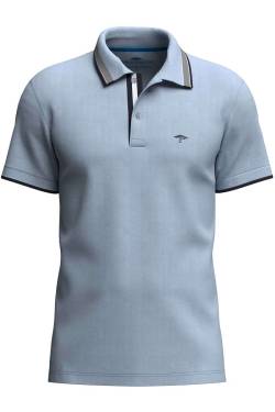 Fynch-Hatton Casual Fit Poloshirt Kurzarm hellblau von FYNCH-HATTON