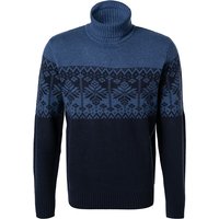 Fynch-Hatton Herren Pullover blau Wolle Norweger von FYNCH-HATTON