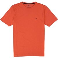 Fynch-Hatton Herren T-Shirt rot Baumwolle von FYNCH-HATTON