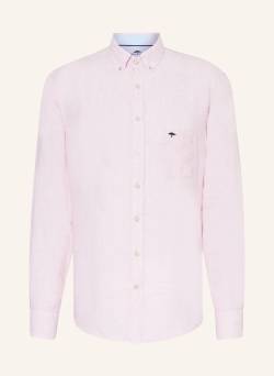 Fynch-Hatton Leinenhemd Casual Fit rosa von FYNCH-HATTON