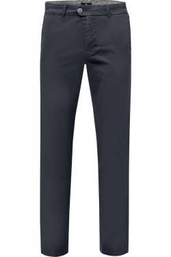 Fynch-Hatton Modern Fit Chino navy, Einfarbig von FYNCH-HATTON