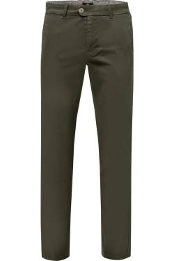 Fynch-Hatton Modern Fit Chino olive, Einfarbig von FYNCH-HATTON