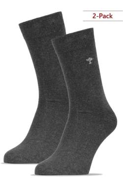 Fynch-Hatton Socken anthrazit, Einfarbig von FYNCH-HATTON