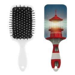 Leuchtturm Haarbürste Entwirrbürste Bürste Für Frauen Männer Alle Nassen Oder Trockenen Haare von FZRTGOP