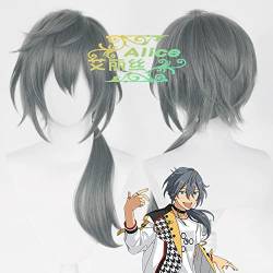 FZYUYU-Wig Anime Cosplay Idol ES Fantasy Sacred Qi Qi Queue Yong Lei Ou Ren Bunny on The Bai Bird Blue COS Pseudo von FZYUYU