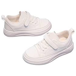 Sneaker Frühling und Sommer Gummisohle rutschfeste Kinder Casual Sportschuhe Schuhe Jungen Atmungsaktiv Leicht Freizeitschuhe Outdoor Sportschuhe Kinder Turnschuhe Kinderschuhe (White, 33 Big Kids) von FaLkin