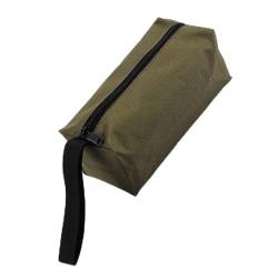 Fabater Werkzeugtasche mit Reißverschluss, Leicht zu Tragende Multifunktionstasche Oxford-Stoff Stilvolle Aufbewahrung Großes Fassungsvermögen für Schraubenschlüssel (Green) von Fabater