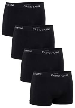 Fabio Farini 4er-Pack Seamless Boxershorts Unterhosen Männer aus Microfaser, Nahtlose Retroshorts für Herren im Multi-Set - Set 8 L von Fabio Farini