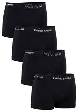 Fabio Farini 4er-Pack Seamless Boxershorts Unterhosen Männer aus Microfaser, Nahtlose Retroshorts für Herren im Multi-Set - Set 8 XL von Fabio Farini