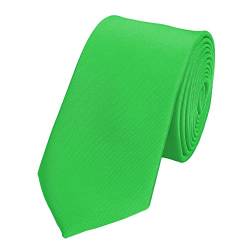 Fabio Farini - einfarbige elegante Unicolor Krawatten für Herren in 6 cm und 8 cm zur Auswahl Grün Hellgrün Klassisch (8 cm) von Fabio Farini