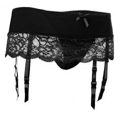 Fabio Farini verführerische Damen Strumpf-Halter Strapsgürtel Lingerie Lingerie in verschiedenen Designs und Farben Design 3 36-38 von Fabio Farini