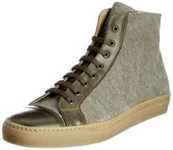 Fabrizio Mancini Herren Canvas Schnürstiefel, Militare, 44 EU von Fabrizio Mancini