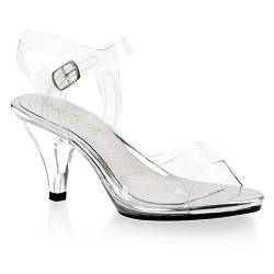 Fabulicious Damen BELLE-308 Offene Sandalen, Transparent (CLR/CLR), 42.5 EU von Fabulicious