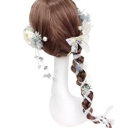 11 Stück Japanisches Haar Mit Bunten Blumen Haarband Für Damen Urlaub Sommer Frühling Absolventen Kopfbedeckung Haar Für Damen Dekoratives Japanisches Blumen Haar Haar Für Haar Einfach von FackLOxc
