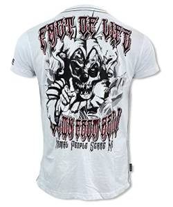 Fact of Life T-Shirt Clown from Hell TS-62 White (as3, Alpha, xx_l, Regular, Regular) von Fact of Life