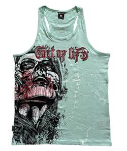 Fact of Life Tank Top Bad Dreams TT-03 Beach Glass (XXL) von Fact of Life