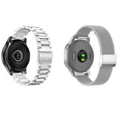 2 Stück Metall Armband 20mm Kompatibel mit Huawei Watch GT 3 42mm, Metall Solide Ersatzarmband und Masche Edelstahl Uhrenarmband für Huawei Watch GT 3 42mm von Factorys