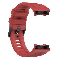 Ersatzbänder Kompatibel mit Amazfit Active Edge, weiche und flexible Silikon-Ersatzbänder Atmungsaktive Sportarmband Gummibänder (F) von Factorys