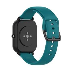 Ersatzbänder Kompatibel mit Amazfit Bip 3 Armband für Damen Herren, Verstellbare Weiches Silikon Sport Ersatzarmband Sportarmband für Amazfit Bip 3, A3 von Factorys