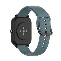 Ersatzbänder Kompatibel mit Amazfit Pop/Pop Pro Armband für Damen Herren, Verstellbare Weiches Silikon Sport Ersatzarmband Sportarmband für Amazfit Pop/Pop Pro, A4 von Factorys