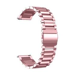 Factorys Metall Armband 22mm Kompatibel mit Pebble 2 für Herren Damen, Edelstahl Ersatzarmband Uhrenarmband für Pebble 2 von Factorys