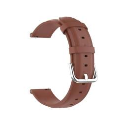 Leder Uhrenarmbänder Kompatibel mit Withings ScanWatch 2 42mm Armband für Damen Herren, 20mm Uhrenarmband Smart Watch Lederarmband für Withings ScanWatch 2 42mm Ersatzarmband von Factorys