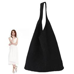 Facynde Sommer Strand Tasche, Damen Stroh Handtasche Sommer Korbtasche Basttasche Casual Crossbody Tasche Für Reise Schule Arbeit Einkaufen von Facynde