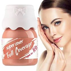 Hochpigmentierter Concealer - Concealer-Make-up für Mädchen für Augenringe,15 ml leichter Farb-Concealer für punktuelle Abdeckung, freundlich für empfindliche Haut Facynde von Facynde