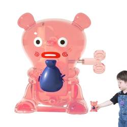 Springfrosch-Spielzeug für Kinder - Uhrwerkspielzeug mit 360-Grad-Drehung - Sicheres, langlebiges Springspielzeug, Tier-Aufziehspielzeug für Themenveranstaltungen, Strumpffüller von Facynde