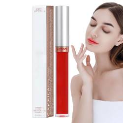 Wasserfester Lipgloss | Nude Lippenstift Make-up - Nicht klebende Tasse, professionelles Lippen-Make-up, roter Lippenstift, wischfest, leichter, langlebiger Lippenstift für Damen, Facynde von Facynde