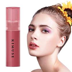 Wasserlippenfleck | 4 ml feuchtigkeitsspendender flüssiger Lippenstift für Damen,Lippenglasur, Lipgloss-Lippenstift, wasserdicht, Antihaft-Becher, langanhaltender Lipgloss, Facynde von Facynde