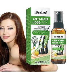 Wurzelverstärker für Haare - Volumen-Lift-Haarspray,20 ml Haarregenerationsspray für Frauen und Männer, fördert dickeres, kräftigeres Haar, repariert Haarfollikel Facynde von Facynde