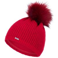 Faera Bommelmütze (1-St) Damen Wintermütze gefüttert Glitzer Winter Beanie Strickmütze von Faera