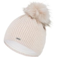 Faera Bommelmütze (1-St) Damen Wintermütze gefüttert Glitzer Winter Beanie Strickmütze von Faera