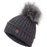 Faera Bommelmütze Gefütterte Wintermütze Damen Herren Mütze Beanie Haube Strickmütze von Faera