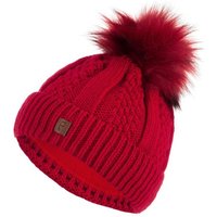 Faera Bommelmütze Wintermütze Damen Herren Mützen Beanie Haube gefüttert Strickmütze von Faera