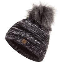 Faera Bommelmütze Wintermütze Damen Winter Mütze Beanie Haube gefüttert Strickmütze von Faera