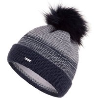 Faera Bommelmütze Wintermütze Damen Winter Mütze Beanie Haube gefüttert Strickmütze von Faera