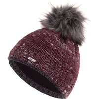 Faera Bommelmütze Wintermütze Damen Winter Mütze Beanie Haube gefüttert Strickmütze von Faera