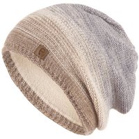 Faera Strickmütze Wintermütze Damen Mütze Beanie Haube gefüttert Winter Damenmütze von Faera