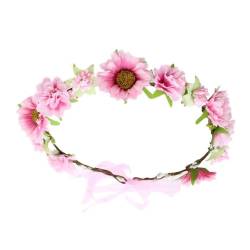 Buntes Haarband für die Braut, Blume, Haarband, Blumen-Haarband, Blumengirlanden, Haarkranz für jeden Anlass, Blumen-Haarbänder von Fahoujs